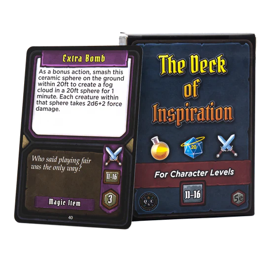 Deck of Inspiration: Lvl 11-16