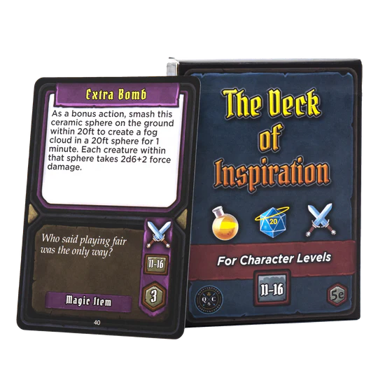 Deck of Inspiration: Lvl 17-20