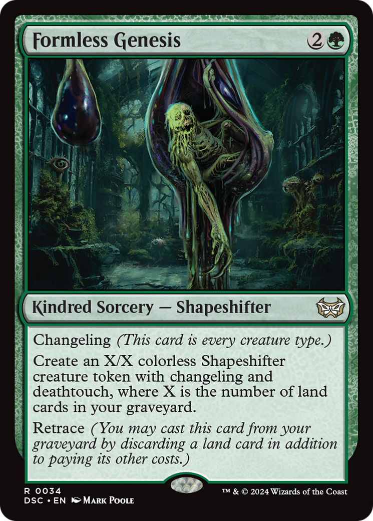 mtg card scan app Formless Genesis [Duskmourn: House of Horror Commander] – Deep Dive Games  Athens