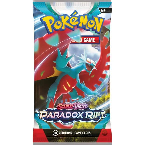 Pokemon Scarlet and Violet 4 Paradox Rift Booster Booster Pack