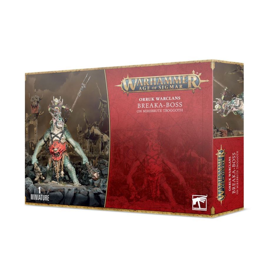 Warhammer: Age of Sigmar - Breaka-boss on Mirebrute Troggoth