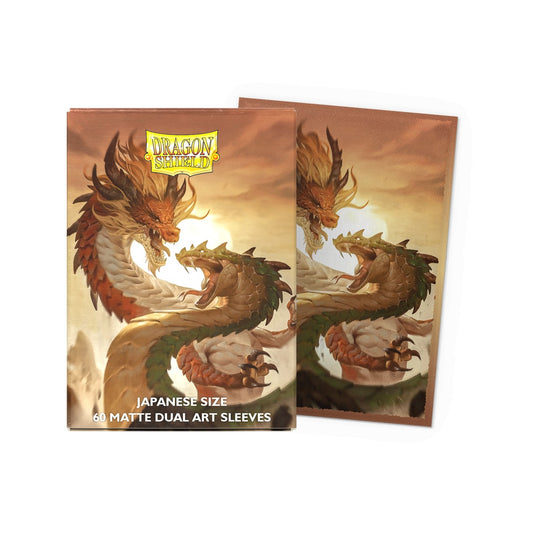 Dragon Shield Sleeves: Japanese Matte Dual Art - Year of the Wood Snake 2025 60CT