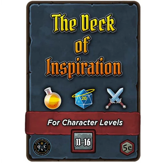 Deck of Inspiration: Lvl 11-16