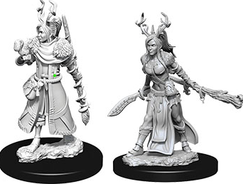 Dungeons & Dragons: Nolzur's Marvelous Unpainted Miniatures - W09 Female Human Druid