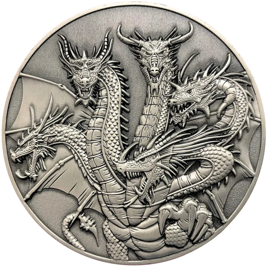 Five-Headed Dragon Goliath Coin