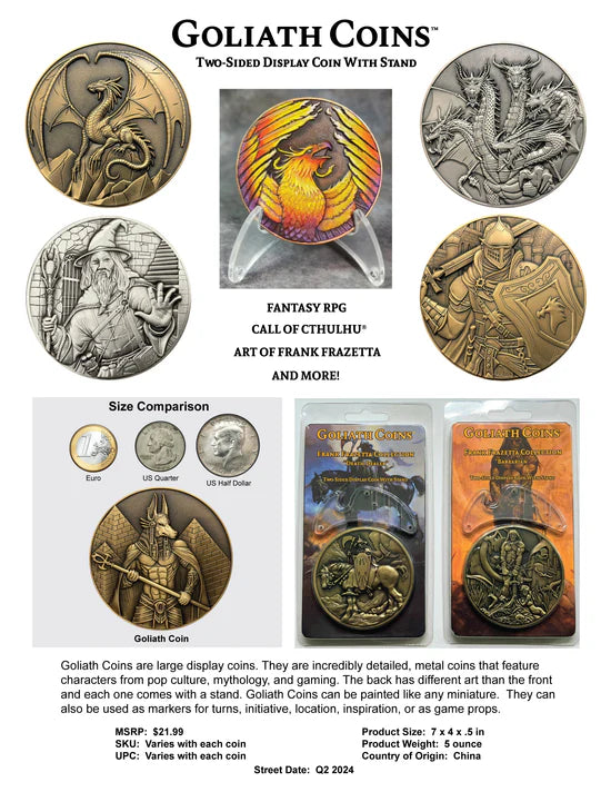 Lawful Gold Dragon Goliath Coin