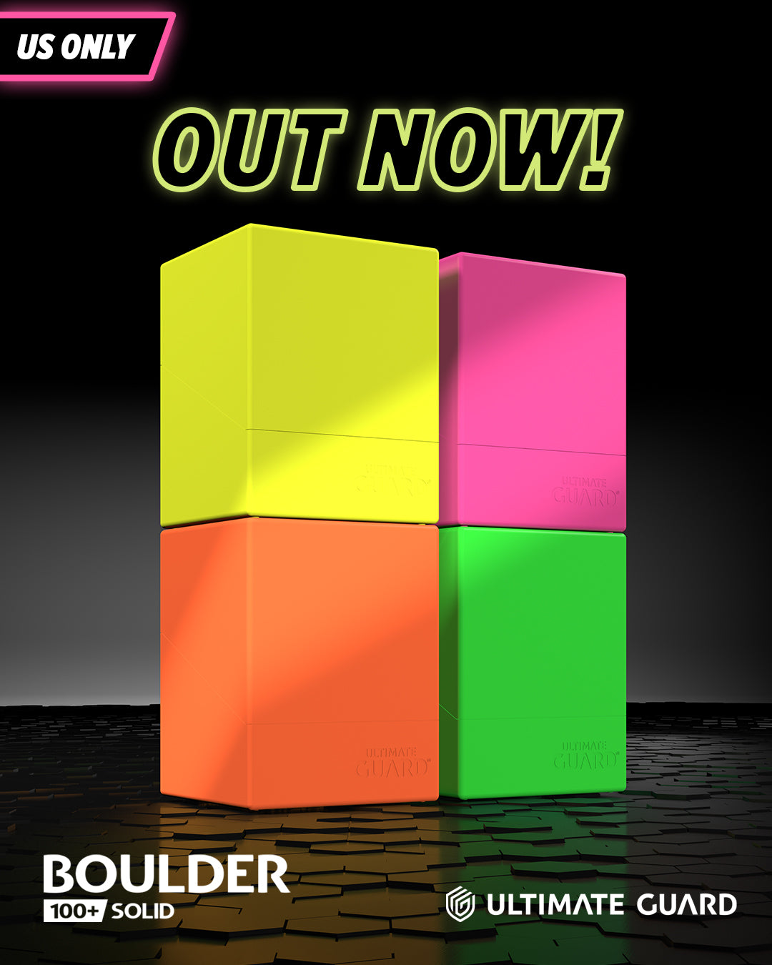 DECK CASE 100+ BOULDER: SOLID NEON