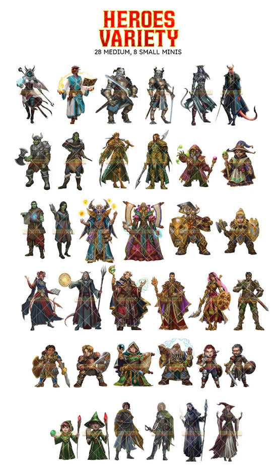 Skinny Minis - Heroes Variety