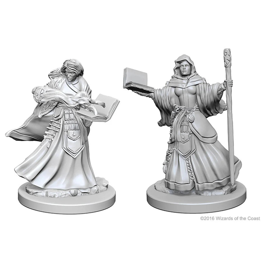 Dungeons & Dragons: Nolzur's Marvelous Unpainted Miniatures - W01 Human Female Wizard