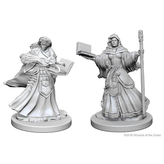 Dungeons & Dragons: Nolzur's Marvelous Unpainted Miniatures - W01 Human Female Wizard