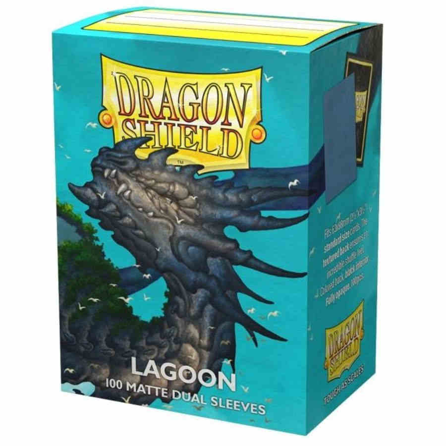 DRAGON SHIELD DUAL SLEEVES: MATTE LAGOON