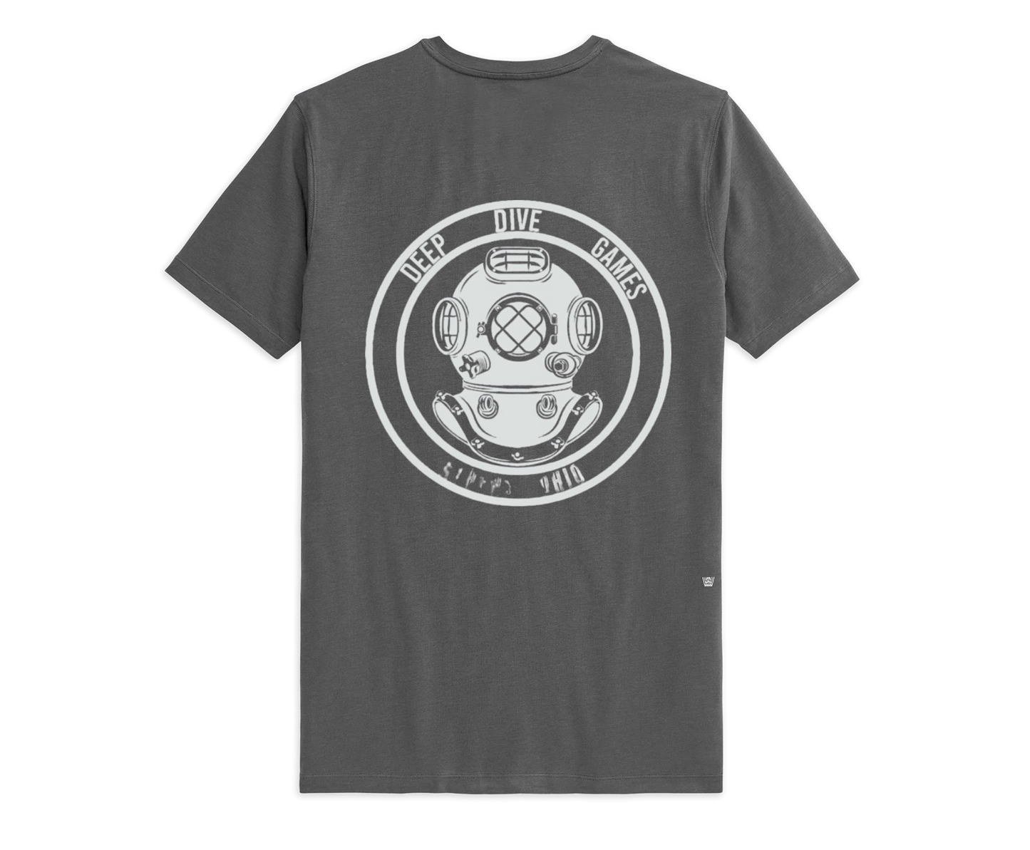 Short Sleeve Grey Deep Dive Games Athens T-Shirt