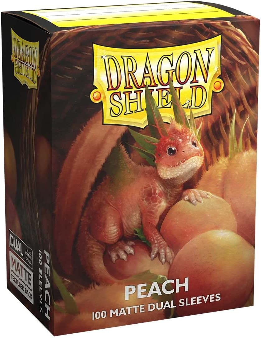 Dragon Shield 100ct Box Deck Protector Matte Peach