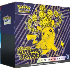Pokemon Scarlet and Violet 8 Surging Sparks Elite Trainer Bundle