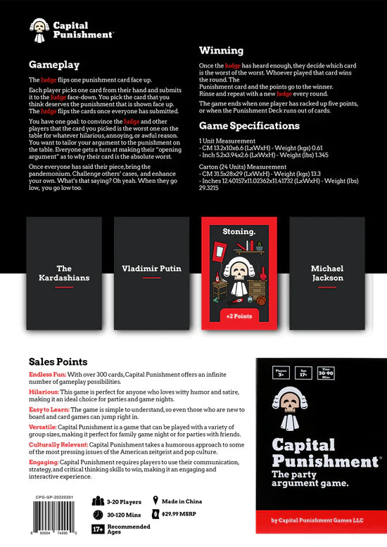 Capital Punishment: The Party Argument Game