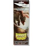 Dragon Shield 100ct Perfect Fit Sealable Smoke