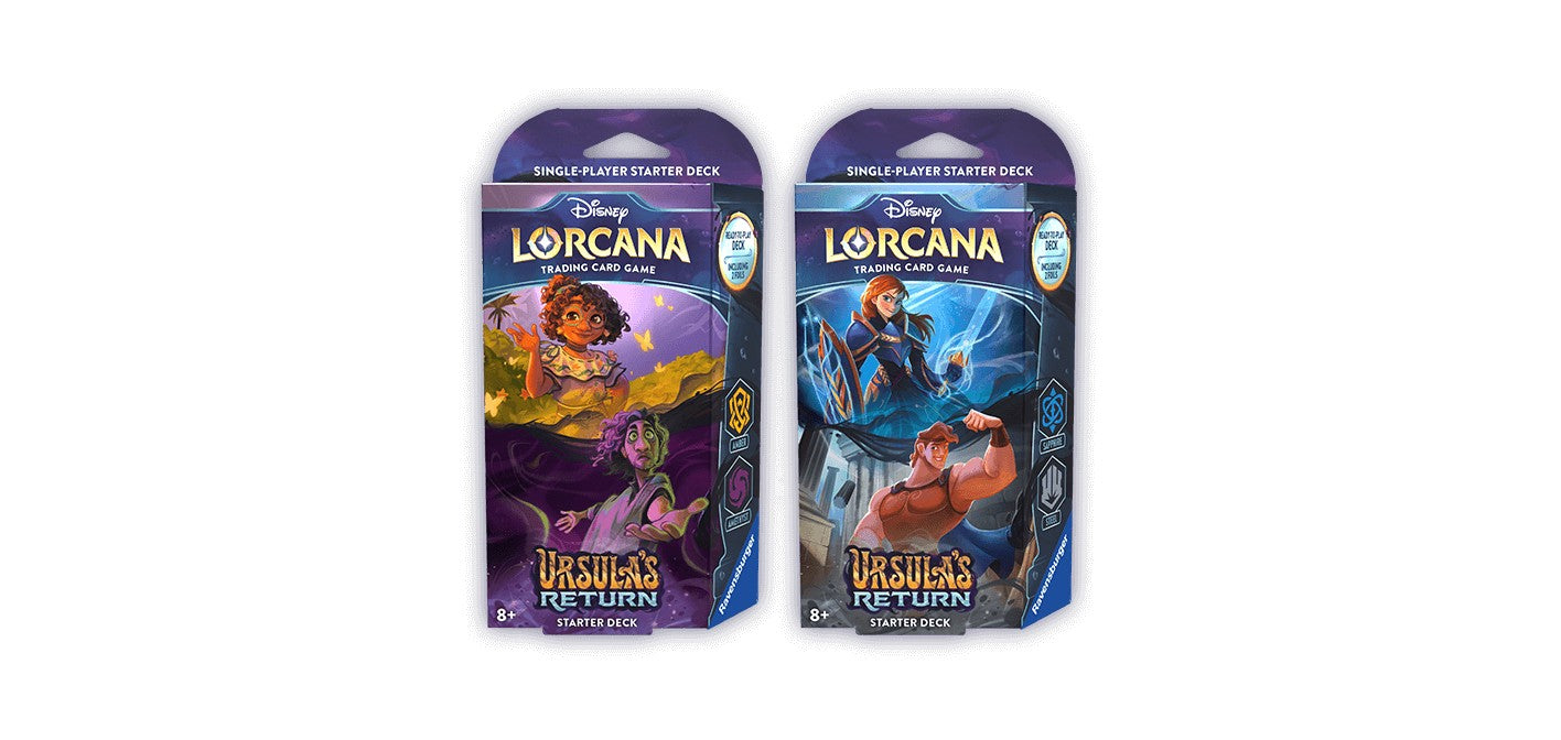 Lorcana TCG: Ursula's Return Starter Deck - Amber & Amethyst