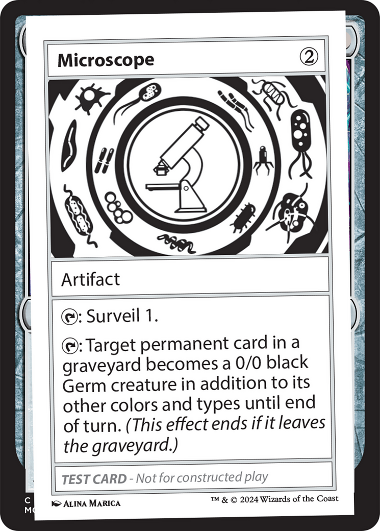 Microscope [Mystery Booster 2 Playtest Cards] – Deep Dive Games Athens