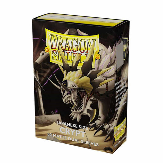 DRAGON SHIELDS: JAPANESE DUAL SLEEVES: MATTE CRYPT