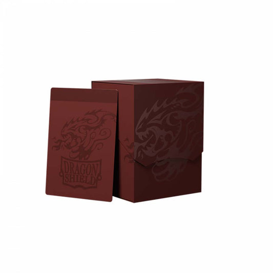 DRAGON SHIELD DECK SHELL: BLOOD RED-BLACK