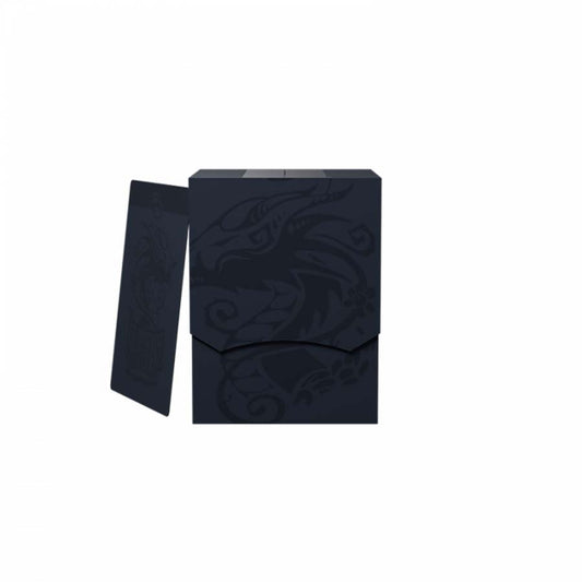 DRAGON SHIELD DECK SHELL: MIDNIGHT BLUE-BLACK