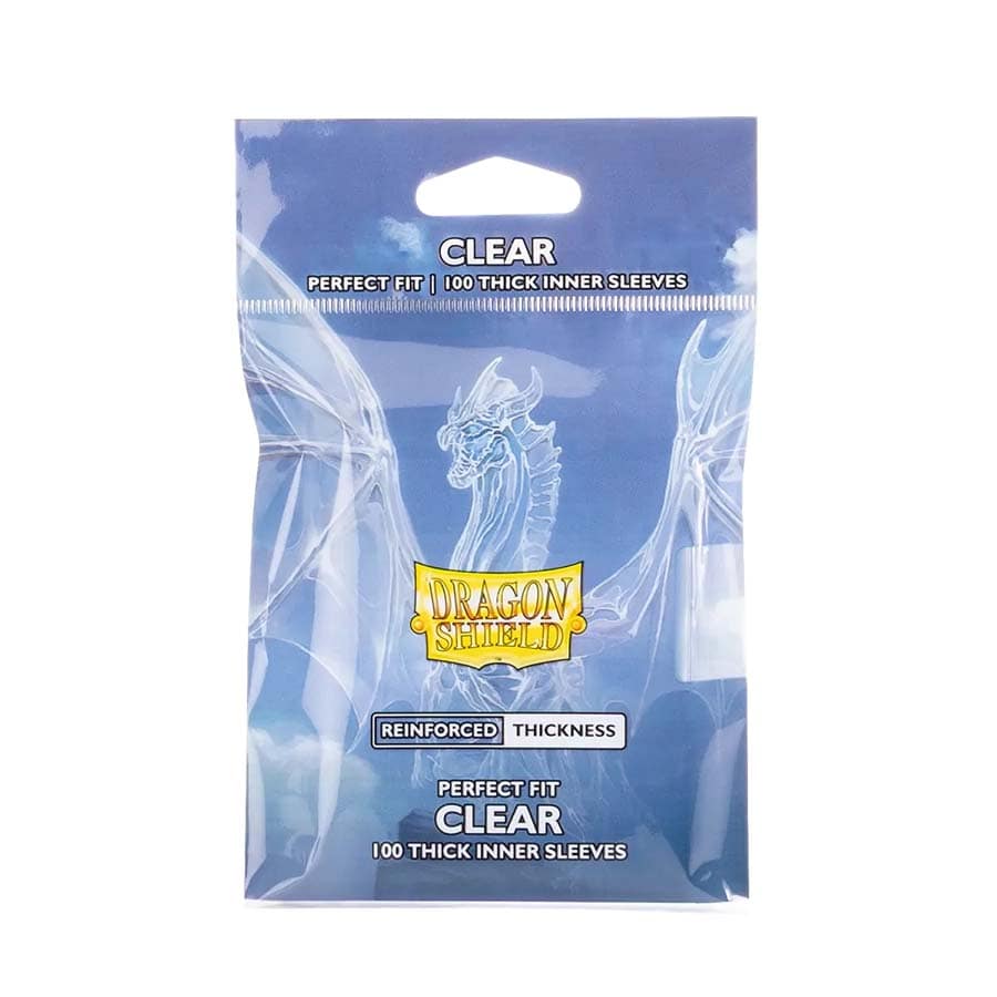 Dragon Shield 100ct Bag Perfect Fit Clear Thick