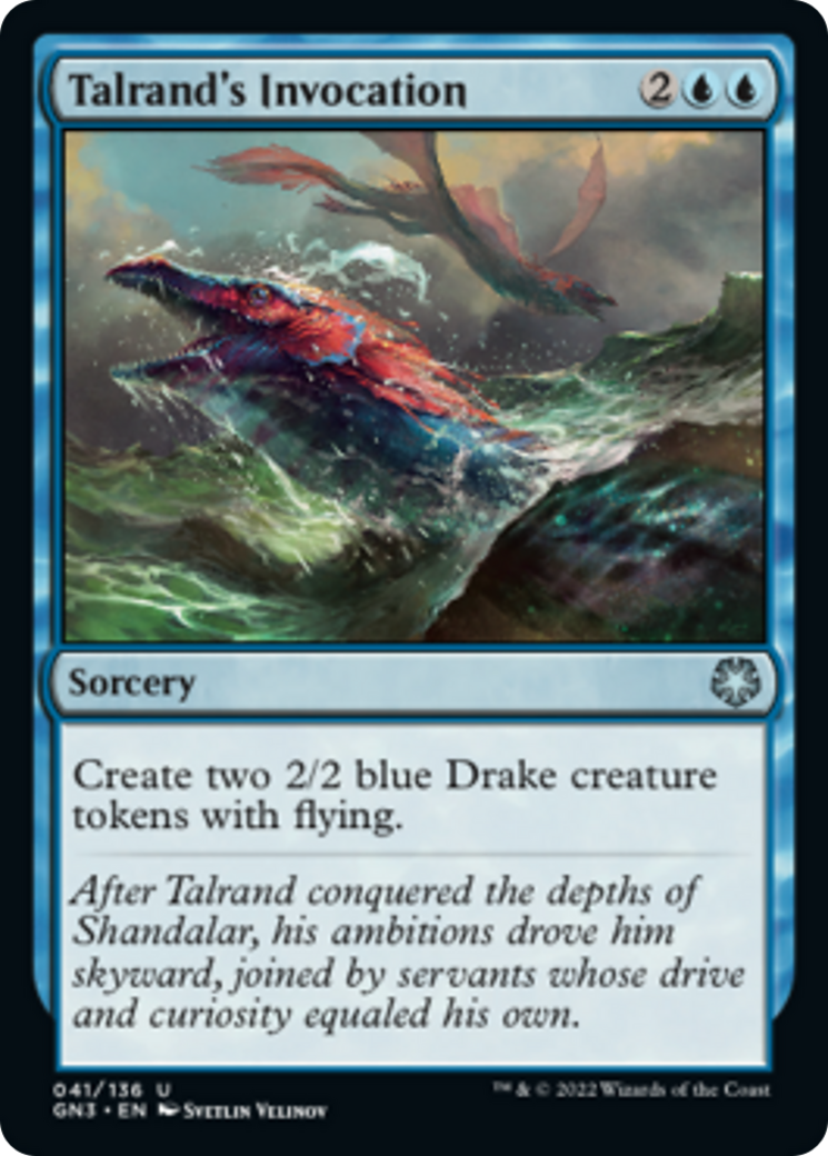 Talrand's Invocation [Game Night: Free-for-All] – Deep Dive Games Athens
