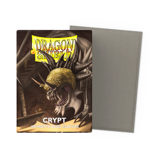 Dragon Shield Dual Sleeves: Matte Crypt