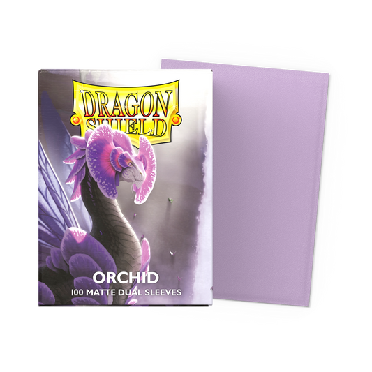 Dragon Shield Dual Sleeves: Matte Orchid