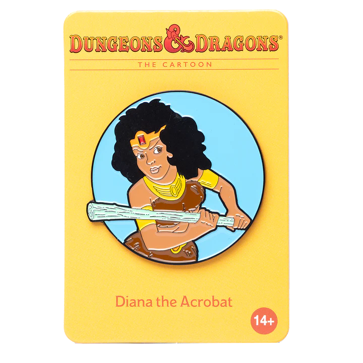 D&D Cartoon Pin
