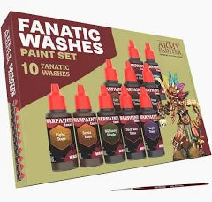 The Army Painter: Fanatic Washes Paint Set
