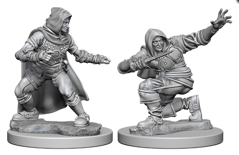 Pathfinder Deep Cuts Unpainted Miniatures: W01 Human Male Rogue