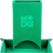 Fold Up Velvet Dice Tower
