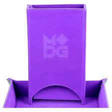 Fold Up Velvet Dice Tower