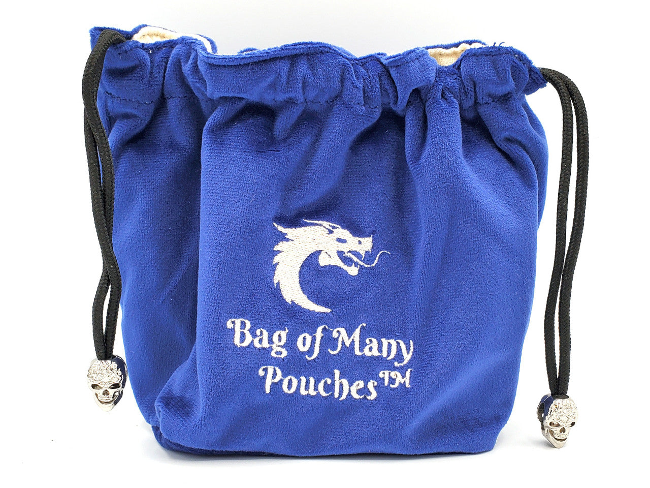 Bag of Many Pouches RPG DnD Dice Bag: Royal Blue