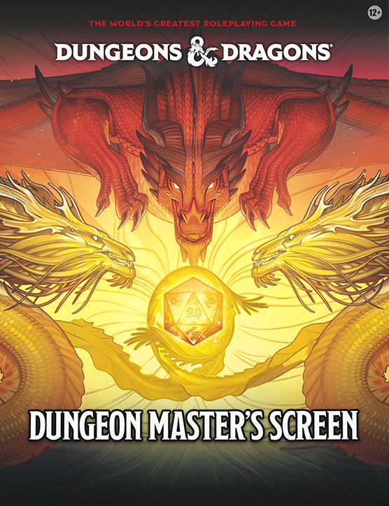 DND RPG 2024 DUNGEON MASTER`S SCREEN
