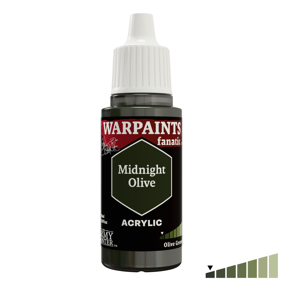JOHN BLANCHE: ACRYLICS - MIDNIGHT OLIVE