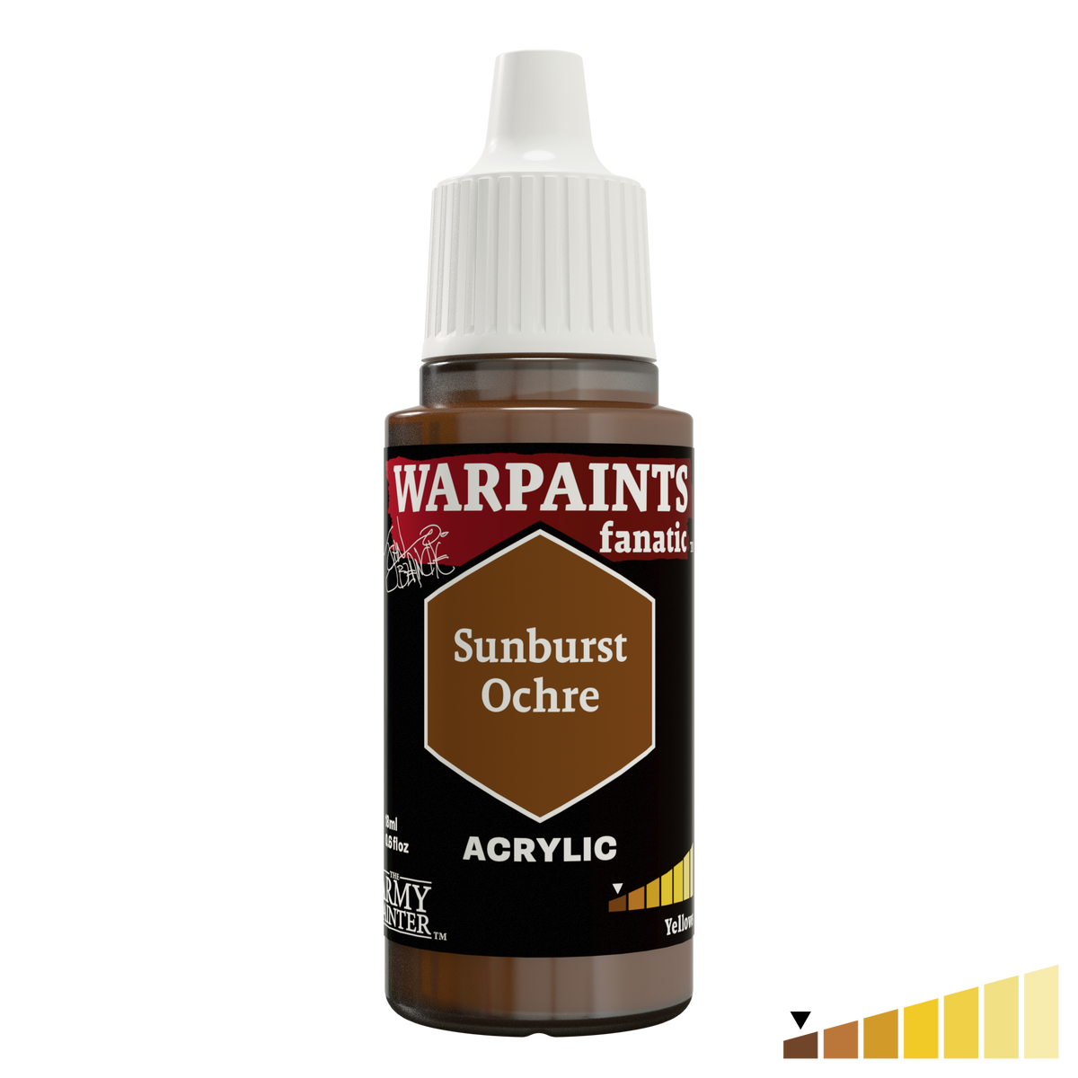 JOHN BLANCHE: ACRYLICS - SUNBURST OCHRE