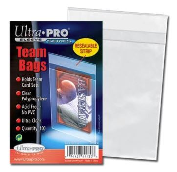 Ultrapro Resealable Team Bags