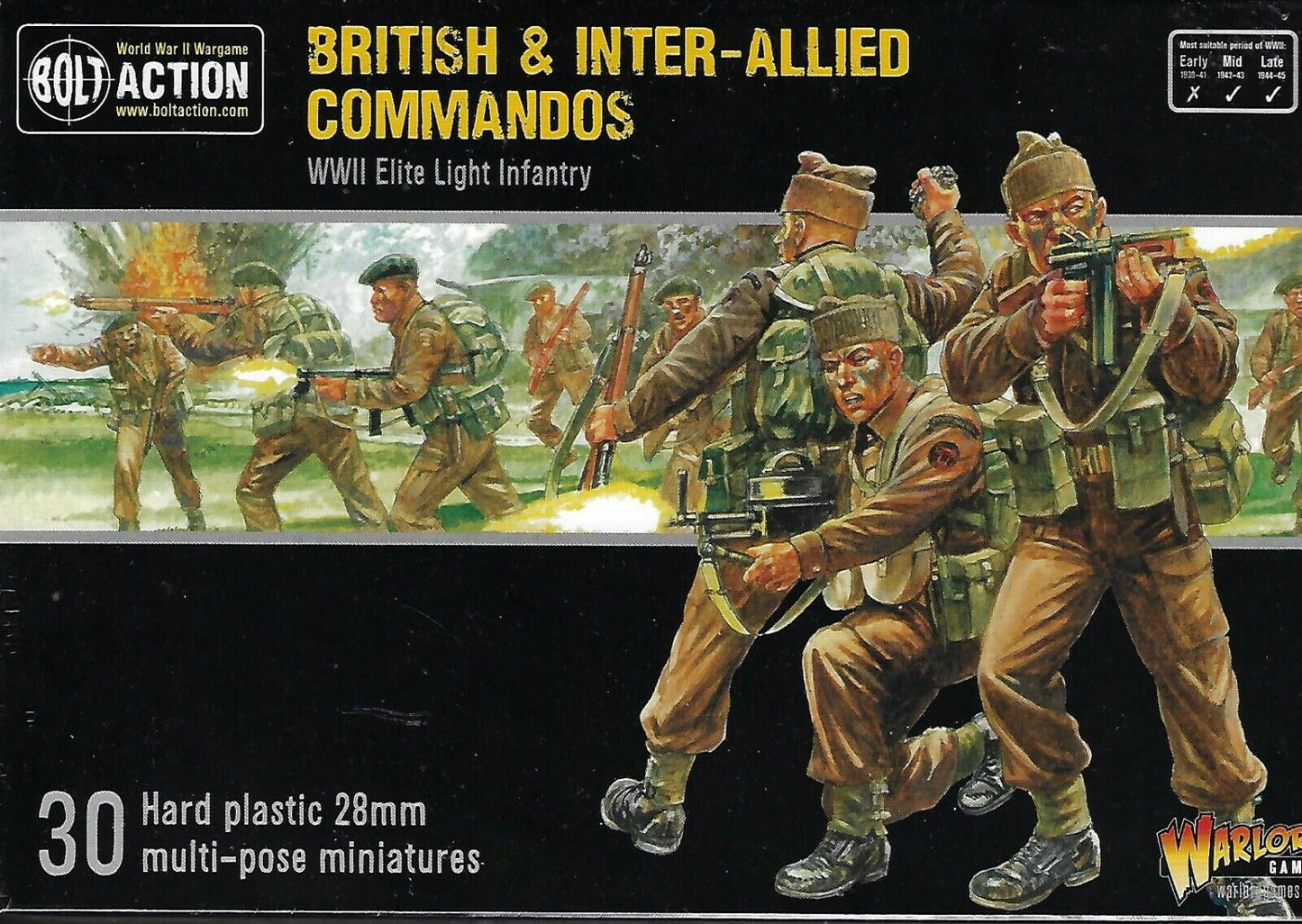 Bolt Action - British & Inter-Allied Commandos
