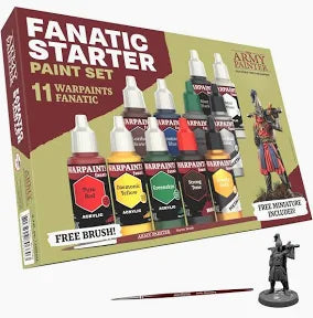 The Army Painter: Fanatic Starter Paint Set