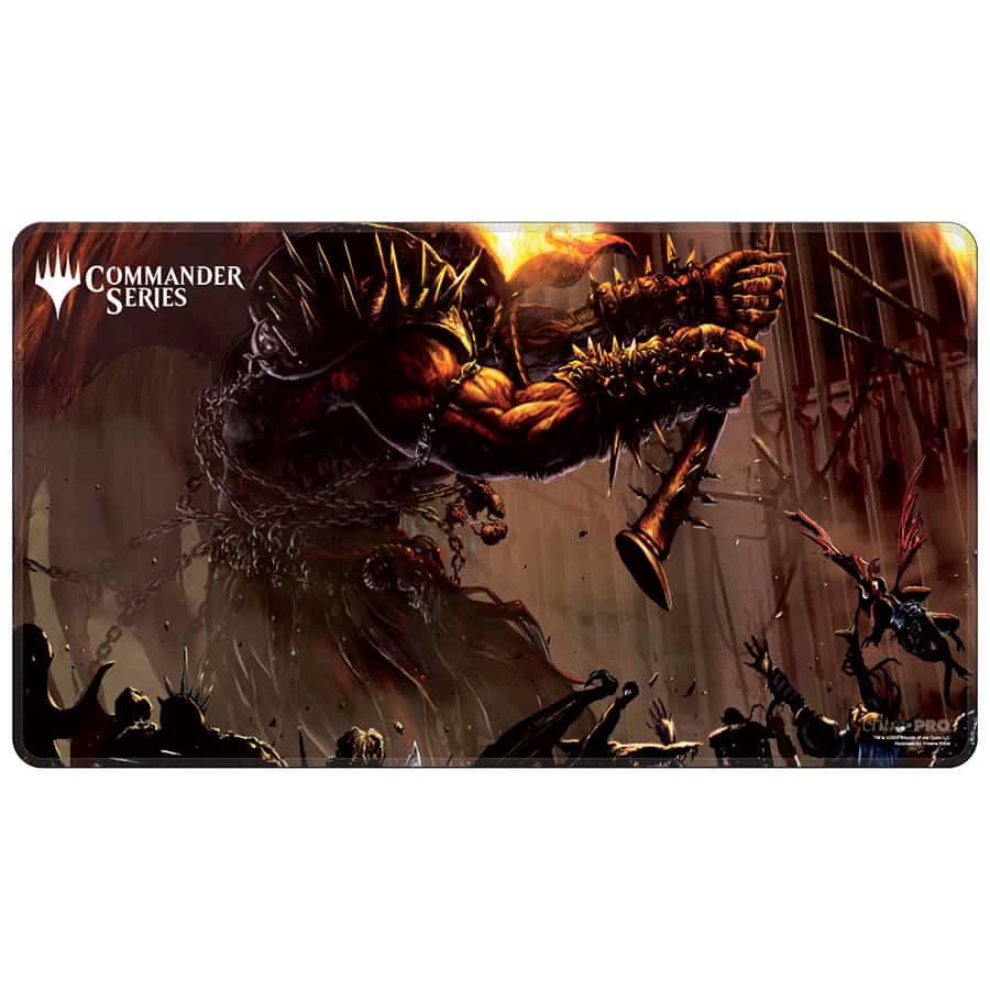 ULTRA PRO: COMMANDER SERIES: STITCHED EDGE PLAYMAT: RAKDOS