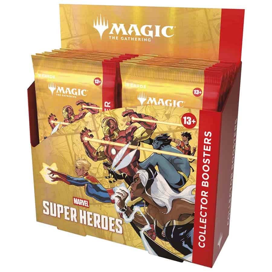 MAGIC THE GATHERING: MSH MARVEL SUPER HEROES COLLECTOR BOOSTER (12CT)