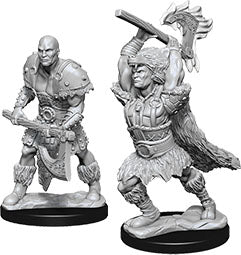 Dungeons & Dragons: Nolzur's Marvelous Unpainted Miniatures - W10 Male Goliath Barbarian