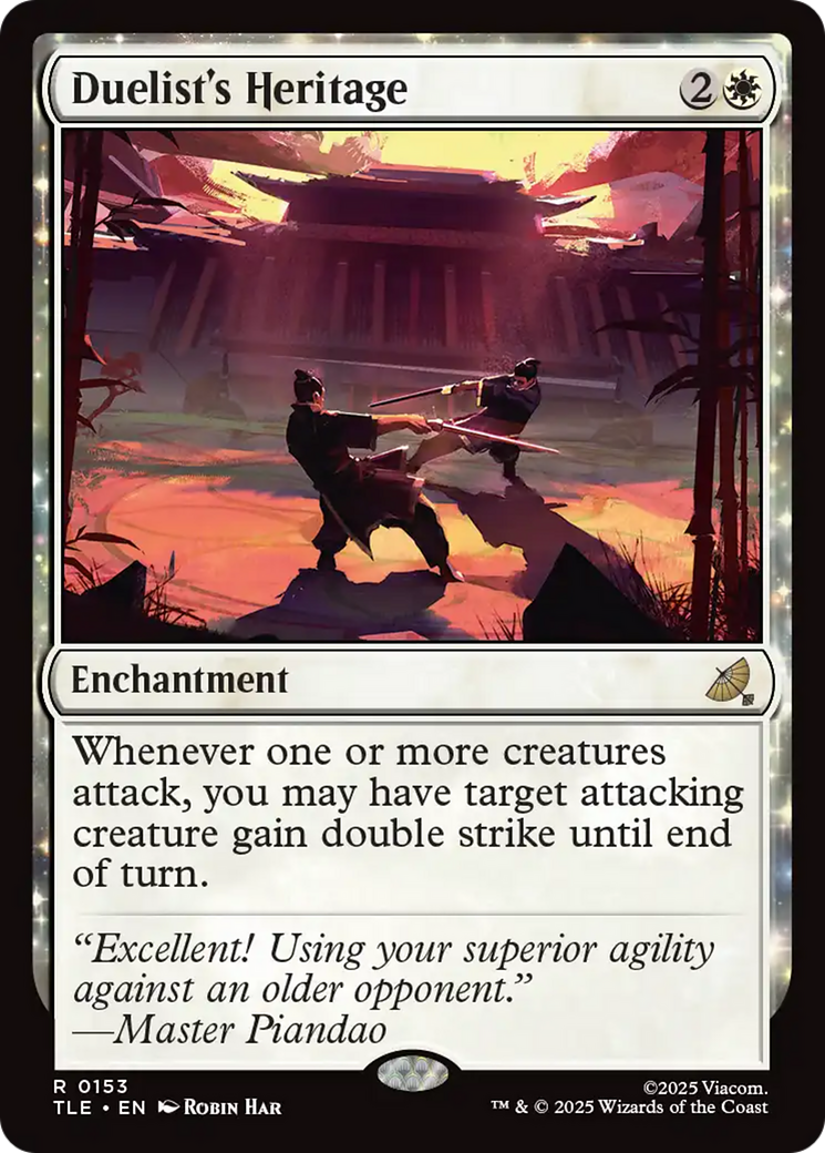 Duelist's Heritage [Avatar: The Last Airbender: Eternal-Legal]