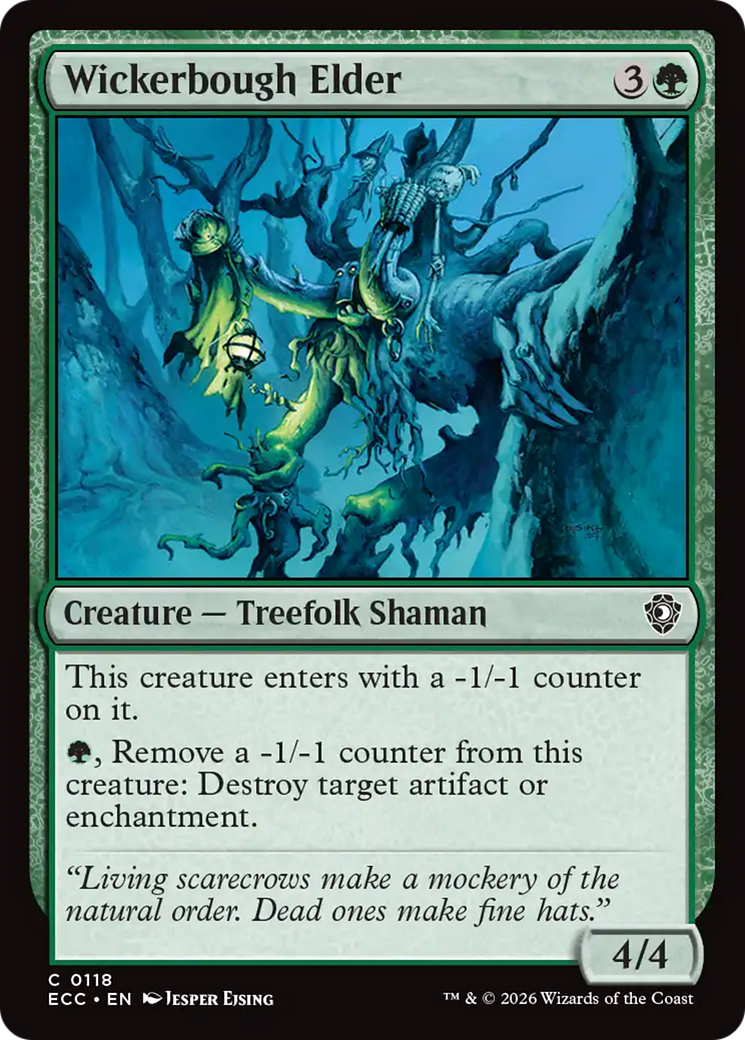 Wickerbough Elder [Lorwyn Eclipsed Commander]