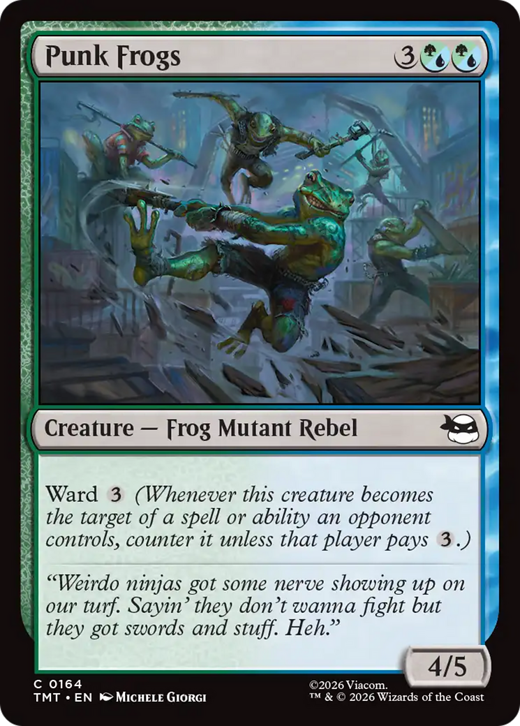 Punk Frogs [Teenage Mutant Ninja Turtles]