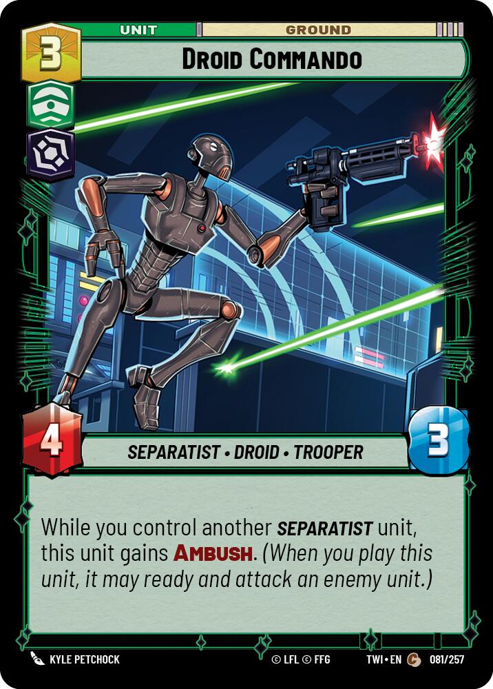 Droid Commando (081/257) (081/257) [Twilight of the Republic]