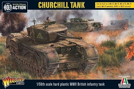 Bolt Action - Churchill Tank (Plastic)