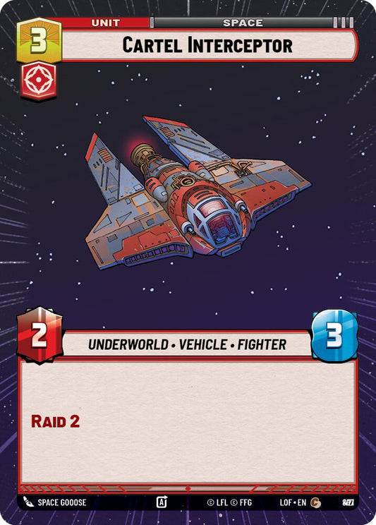 Cartel Interceptor (897) (Hyperspace Foil) (897) [Legends of the Force]
